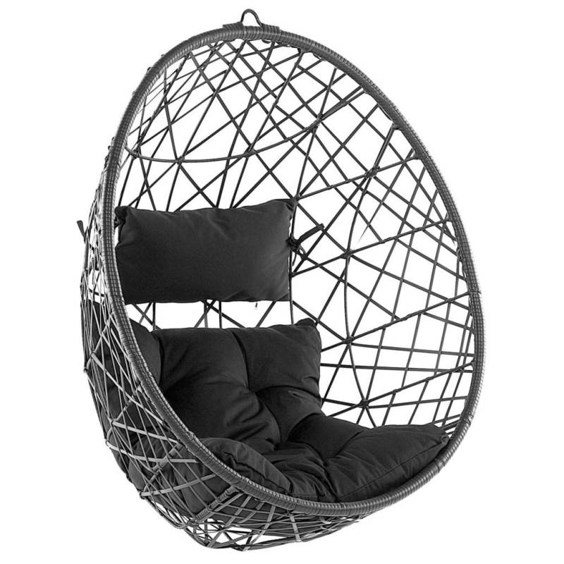 Beliani HÄNGESESSEL Schwarz Beliani HÄNGESESSEL Schwarz