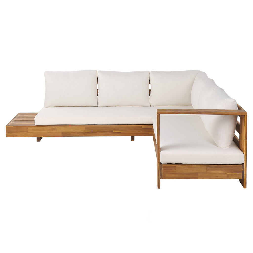 Beliani LOUNGE-SET Hellbraun Beliani LOUNGE-SET Hellbraun