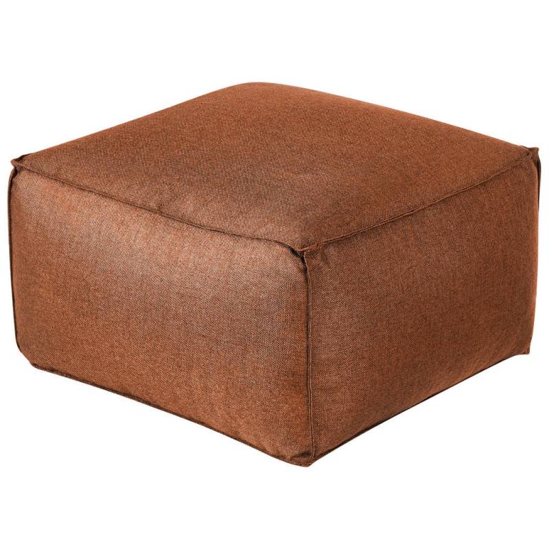 Beliani POUF Braun