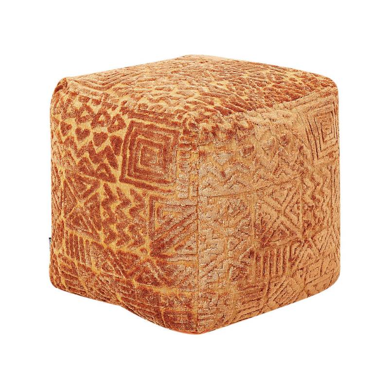 Beliani POUF Braun