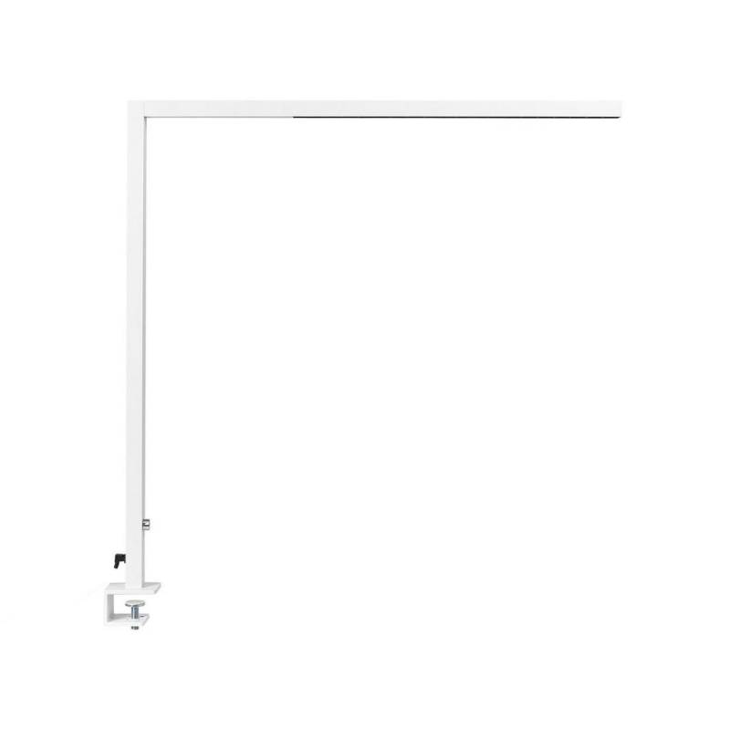 Beliani SCHREIBTISCHLAMPE Weiß