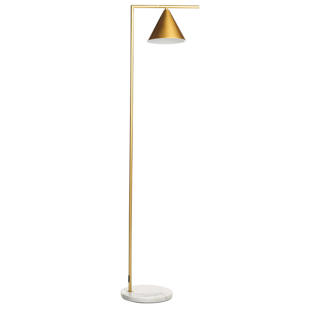 Beliani STEHLAMPE Gold Beliani STEHLAMPE Gold