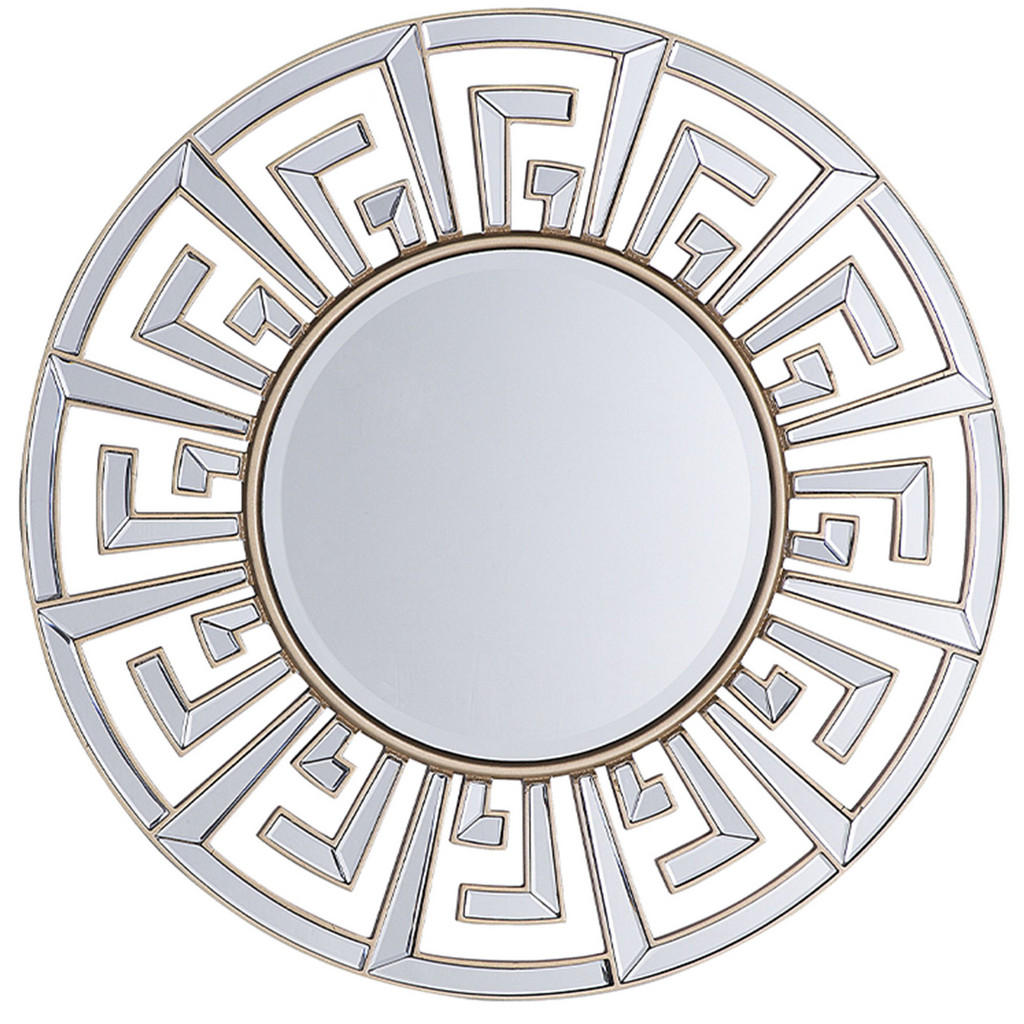 Beliani WANDSPIEGEL Gold