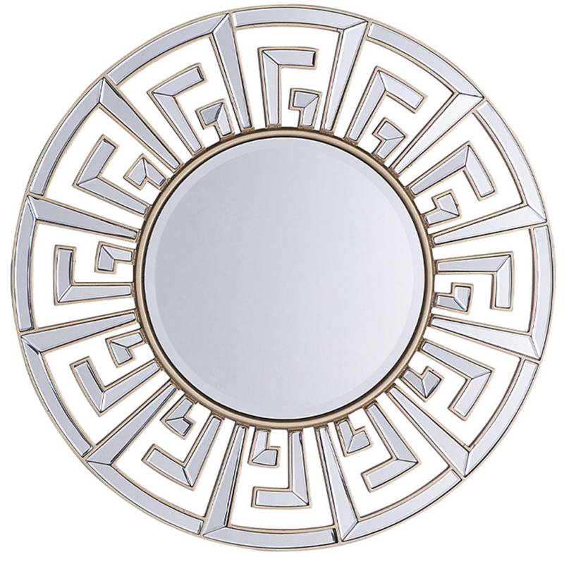 Beliani WANDSPIEGEL Gold