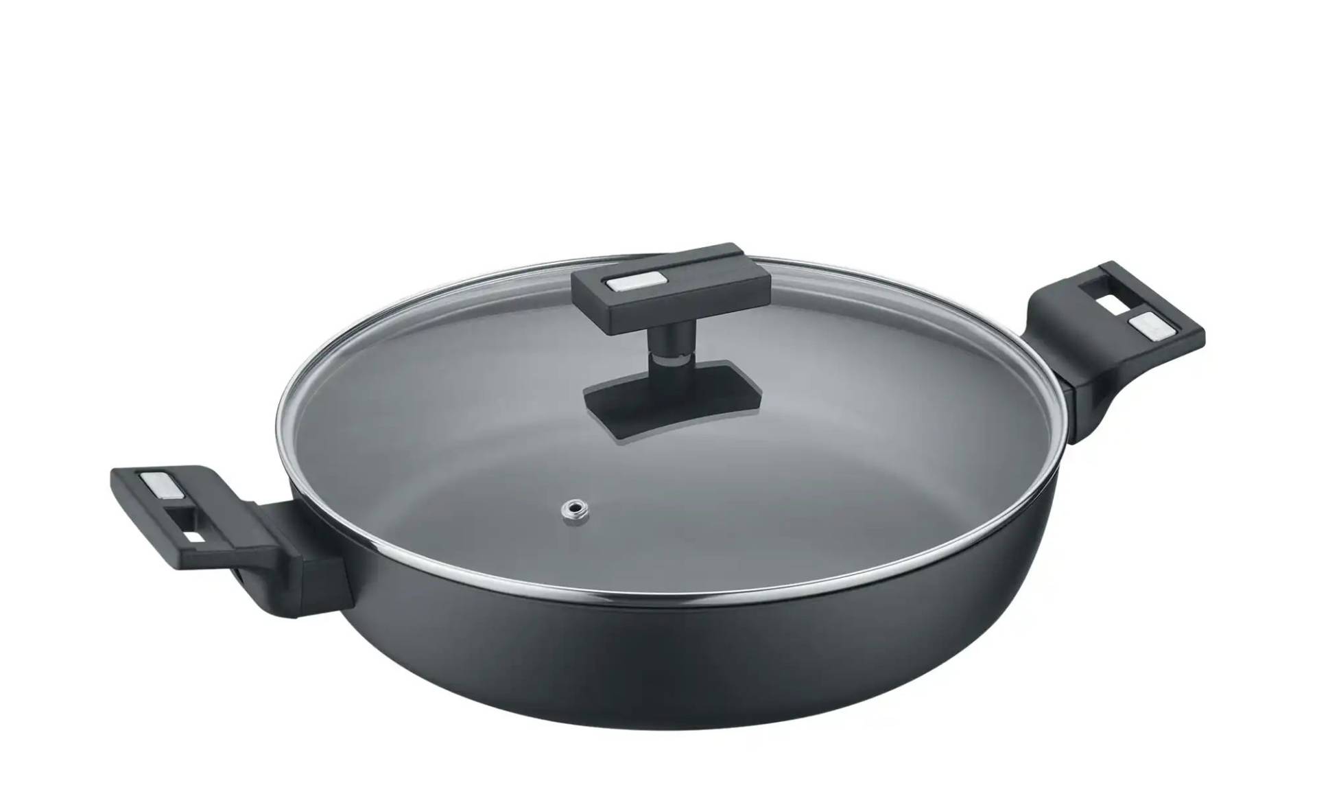 Berndes Servierpfanne  b.smart ¦ schwarz ¦ Aluminium ¦ Maße (cm): H: 5,5  Ø: 24.0 Töpfe & Pfannen & Zubehör > Pfannen > Spezial-Pfannen - Möbel Kraft
