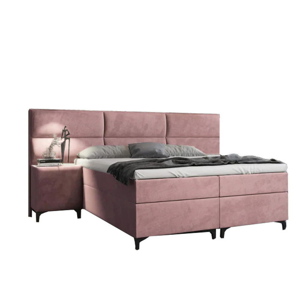 Best For Home Boxbett, Rosa, Textil, Rechteckig, 180x200 cm, Schlafzimmer, Betten, Boxspringbetten Best For Home Boxbett, Rosa, Textil, Rechteckig, 180x200 cm, Schlafzimmer, Betten, Boxspringbetten von Best For Home