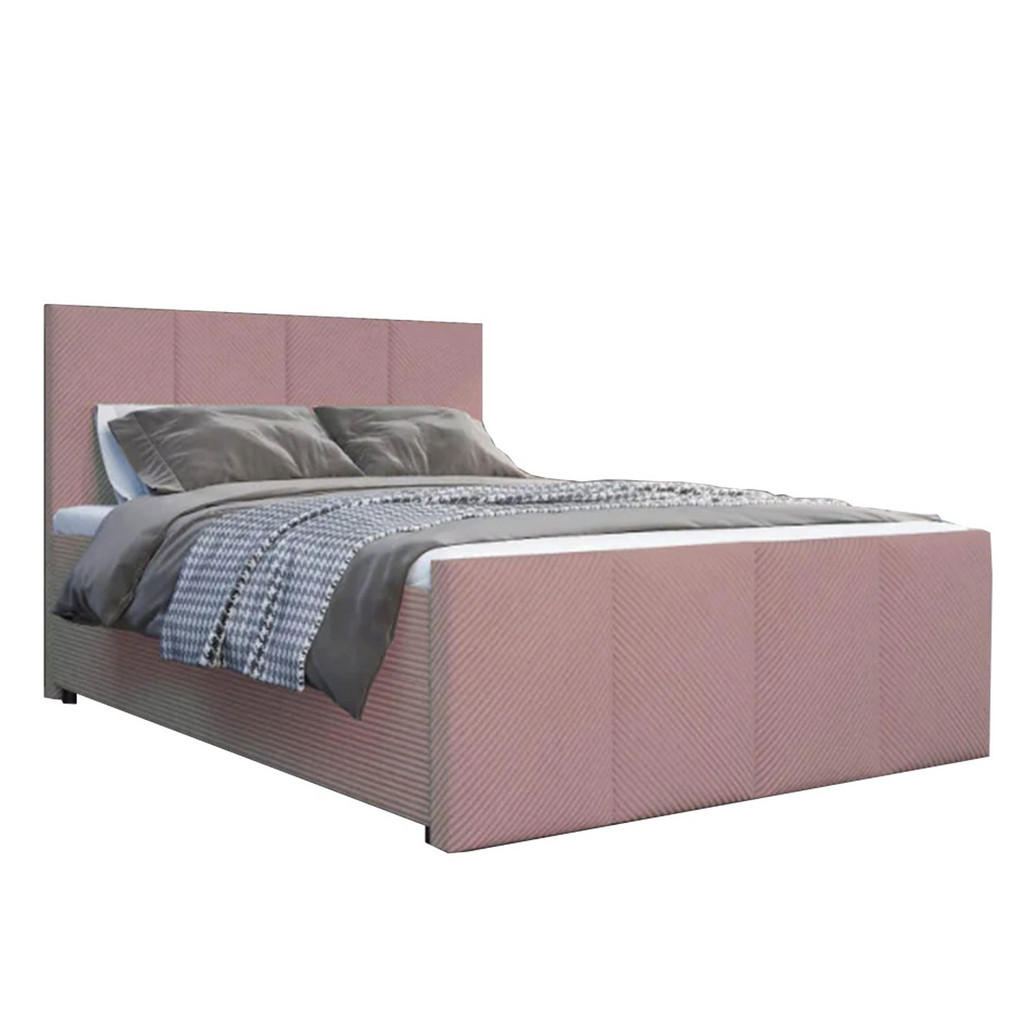 Best For Home Boxbett, Rosa, Textil, Rechteckig, 140x200 cm, Schlafzimmer, Betten, Boxspringbetten von Best For Home