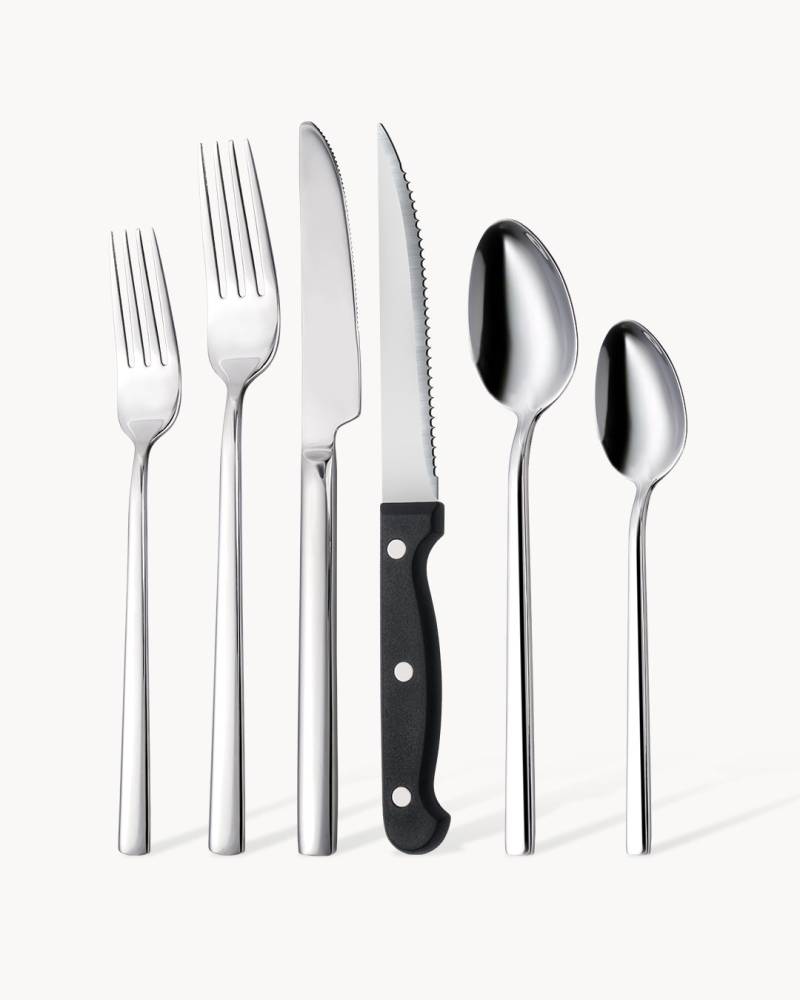Besteck Set 6 Personen 36 teilig