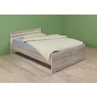 Bett 140x200 CARIBA von WIMEX Braun