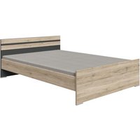 Bett 140x200 CARIBA von WIMEX Braun