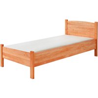 Bett aus massivem Erlenholz, natur von Waschbär