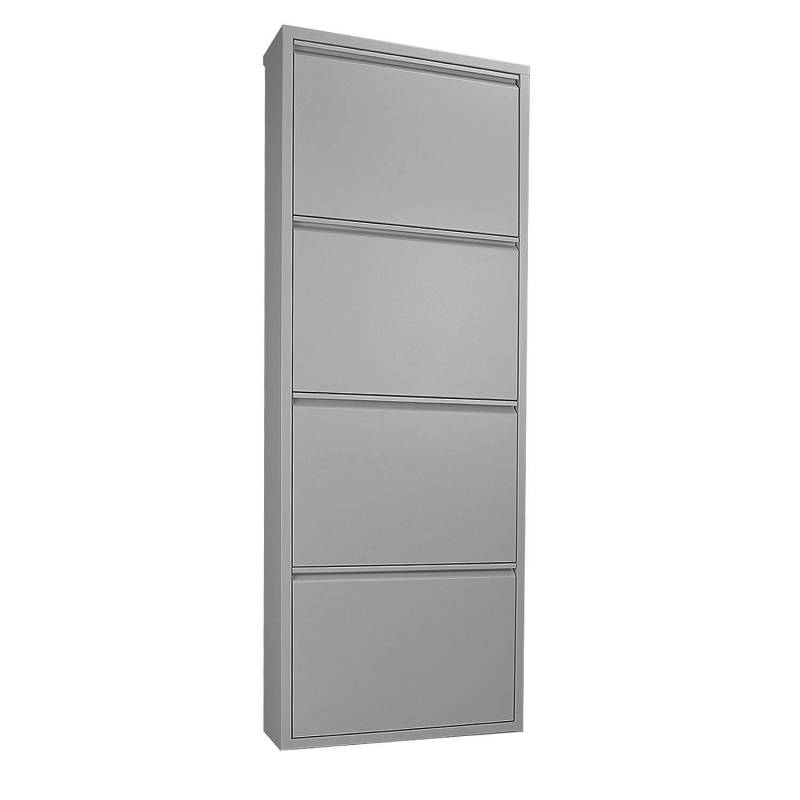 Betten-ABC Amelie – Moderner Schuhschrank, robust und platzsparend, aus pflegeleichtem Metall