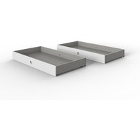 Bettschubkasten 2er Set zu 180x200 Bett VALENCIA von Wimex Weiß