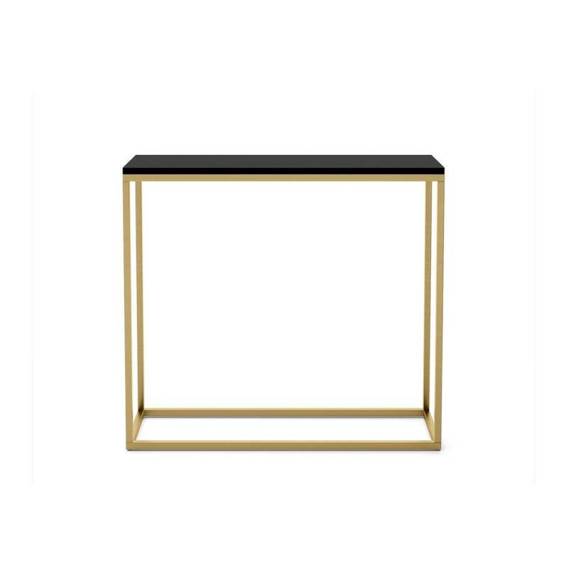 Bettso KONSOLENTISCH Schwarz, Gold