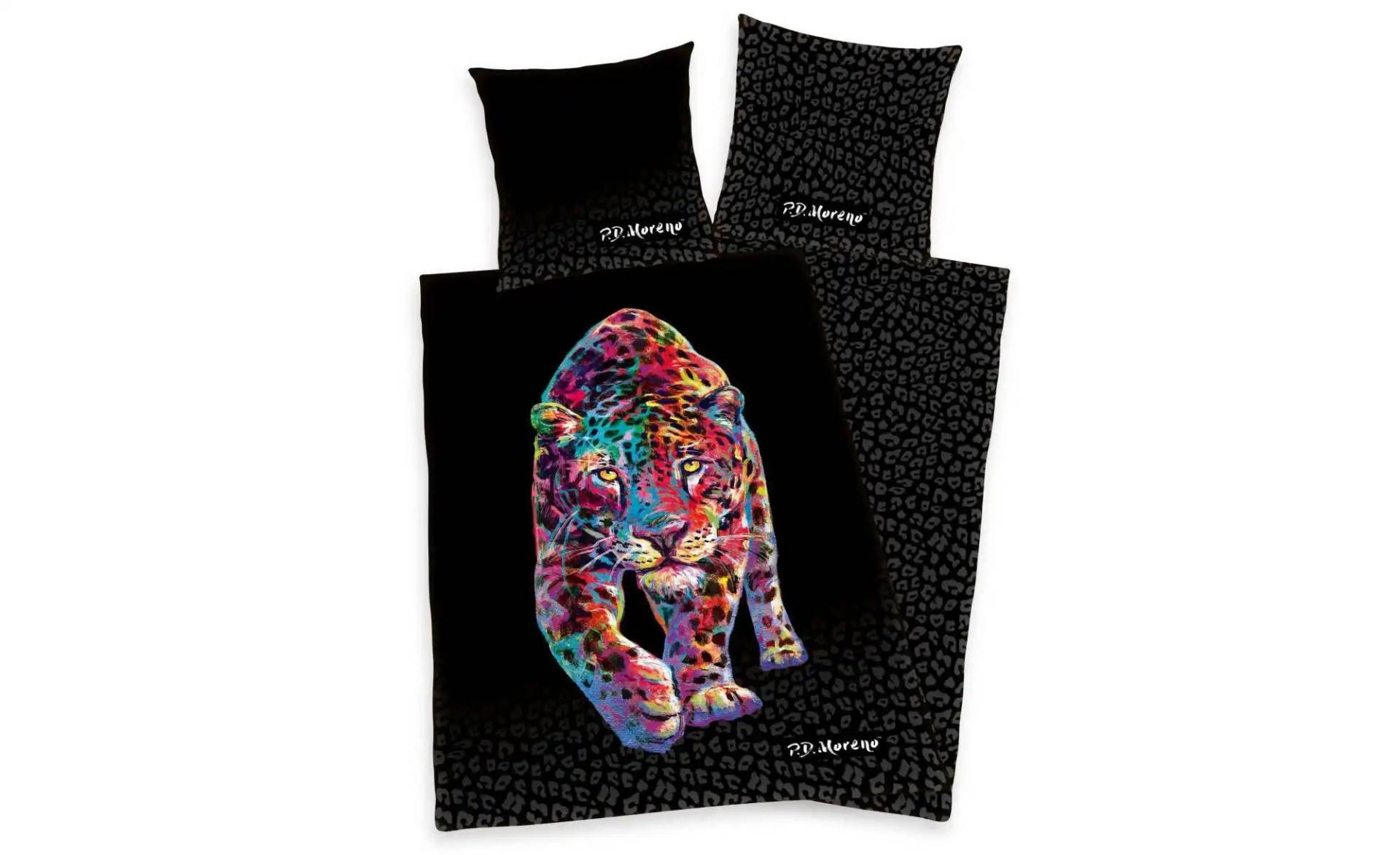 Bettwäsche-Set Leopard   ¦ mehrfarbig ¦ Maße (cm): B: 155 H: 1 Bettwaren > Bettwäsche-Sets > Bettwäsche-Sets in Übergrößen - Möbel Kraft