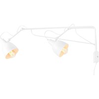 Bewegliche Wandlampe Metall B:18 cm E27 mit Schalter Bewegliche Wandlampe Metall B:18 cm E27 mit Schalter von ALDEX