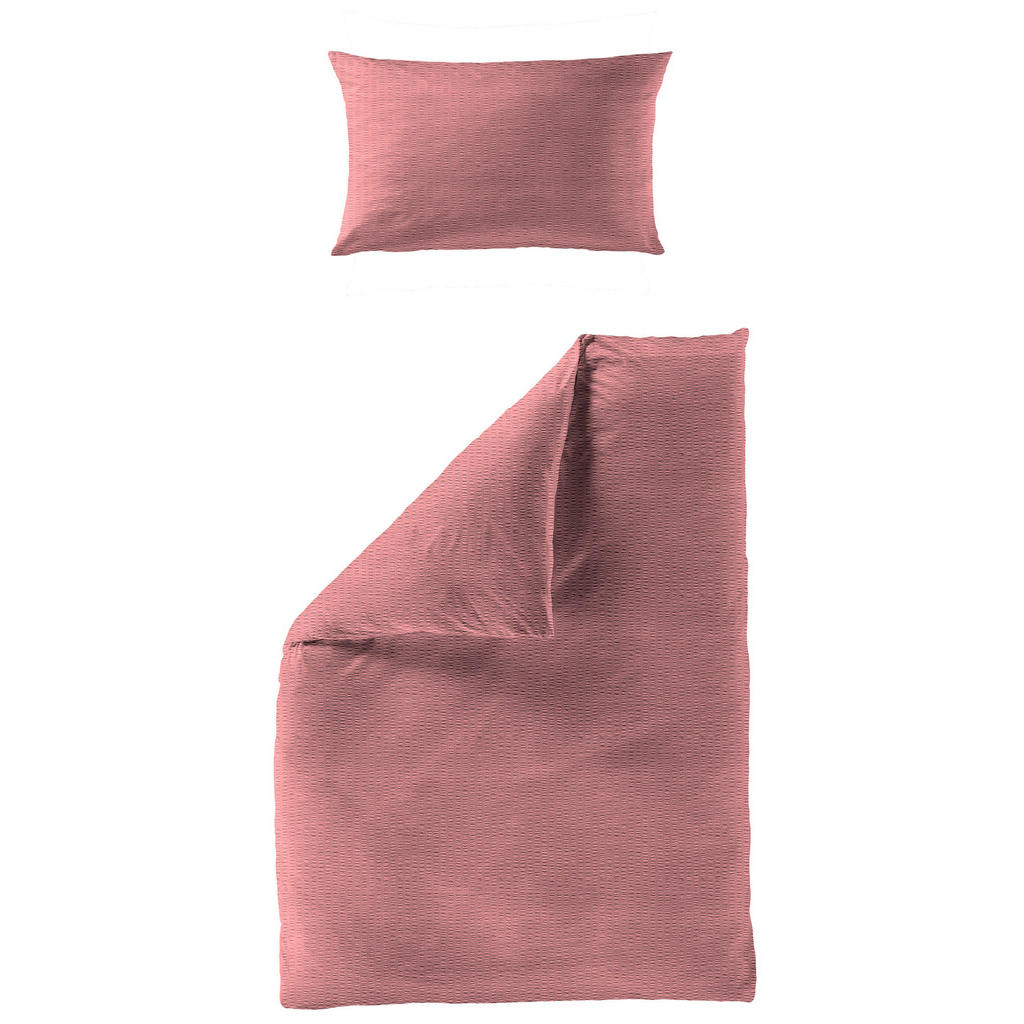 Bierbaum Bettwäsche, Rosa, Textil, Uni, 155x220 cm, pflegeleicht, hautfreundlich, bügelleicht, weiche und anschmiegsame Oberfläche, Schlaftextilien, Bettwäsche, Bettwäsche, Seersucker-Bettwäsche Bierbaum Bettwäsche, Rosa, Textil, Uni, 155x220 cm, pflegeleicht, hautfreundlich, bügelleicht, weiche und anschmiegsame Oberfläche, Schlaftextilien, Bettwäsche, Bettwäsche, Seersucker-Bettwäsche von Bierbaum