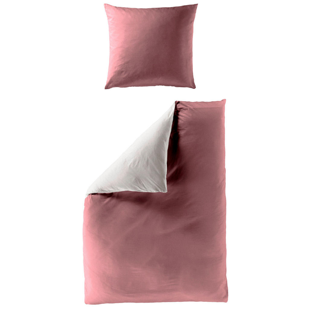 Bierbaum Bettwäsche, Rosa, Textil, Uni, 135x200 cm, pflegeleicht, hautfreundlich, bügelleicht, weiche und anschmiegsame Oberfläche, Schlaftextilien, Bettwäsche, Bettwäsche, Renforcé-Bettwäsche Bierbaum Bettwäsche, Rosa, Textil, Uni, 135x200 cm, pflegeleicht, hautfreundlich, bügelleicht, weiche und anschmiegsame Oberfläche, Schlaftextilien, Bettwäsche, Bettwäsche, Renforcé-Bettwäsche von Bierbaum
