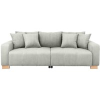 Big Sofa Alpha New hellgrau Microfaser B/H/T: ca. 244x85x112 cm