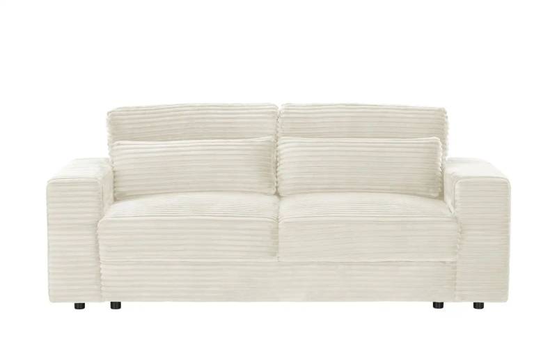 Big Sofa  Branna ¦ creme ¦ Maße (cm): B: 209 H: 89 T: 102.0 Polstermöbel > Sofas > 2-Sitzer - Höffner
