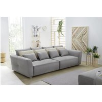Big Sofa 300 cm breit XXL Couch Grau GULLIVER