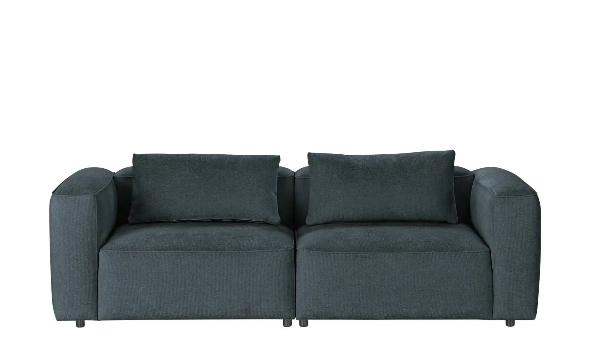 Big Sofa  Milda ¦ grau ¦ Maße (cm): B: 228 H: 73 T: 106.0 Polstermöbel > Sofas > 2-Sitzer - Möbel Kraft