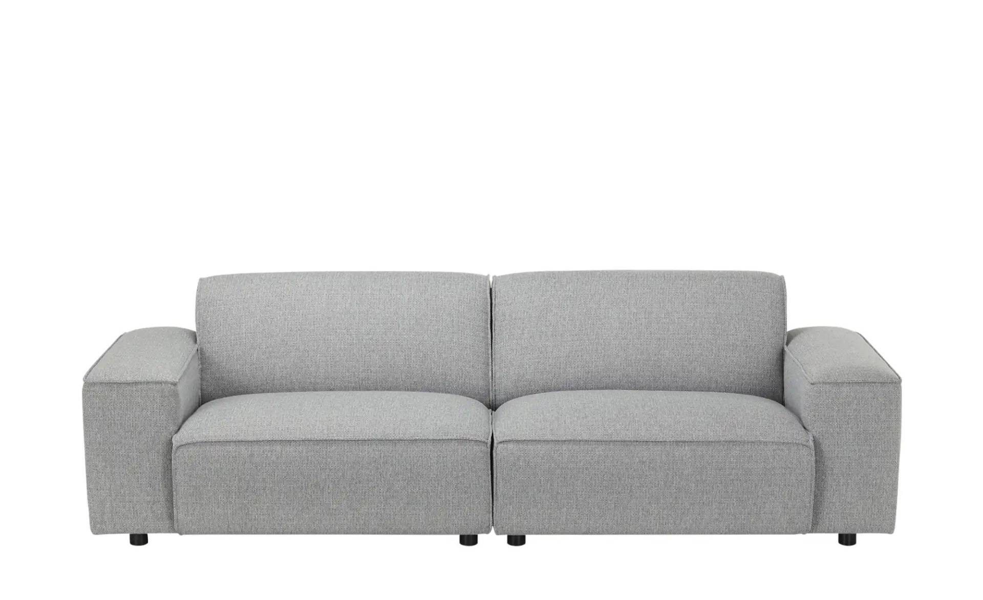 Big Sofa  Violet ¦ grau ¦ Maße (cm): B: 256 H: 75 T: 99.0 Polstermöbel > Sofas > 3-Sitzer - Möbel Kraft