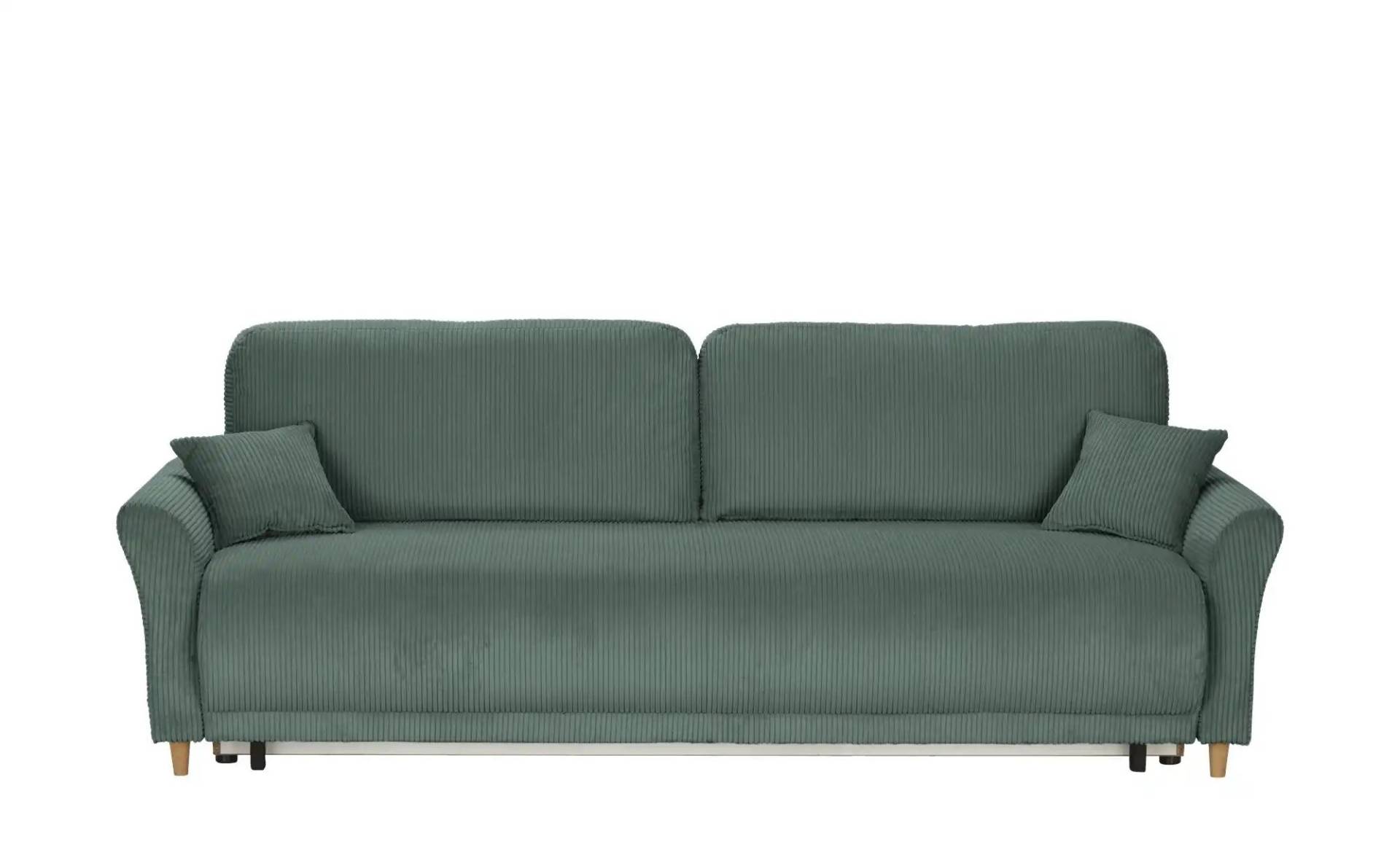 Big Sofa mit Funktion  Malyn II ¦ grün ¦ Maße (cm): B: 232 H: 88 T: 100.0 Polstermöbel > Sofas > 2-Sitzer - Möbel Kraft