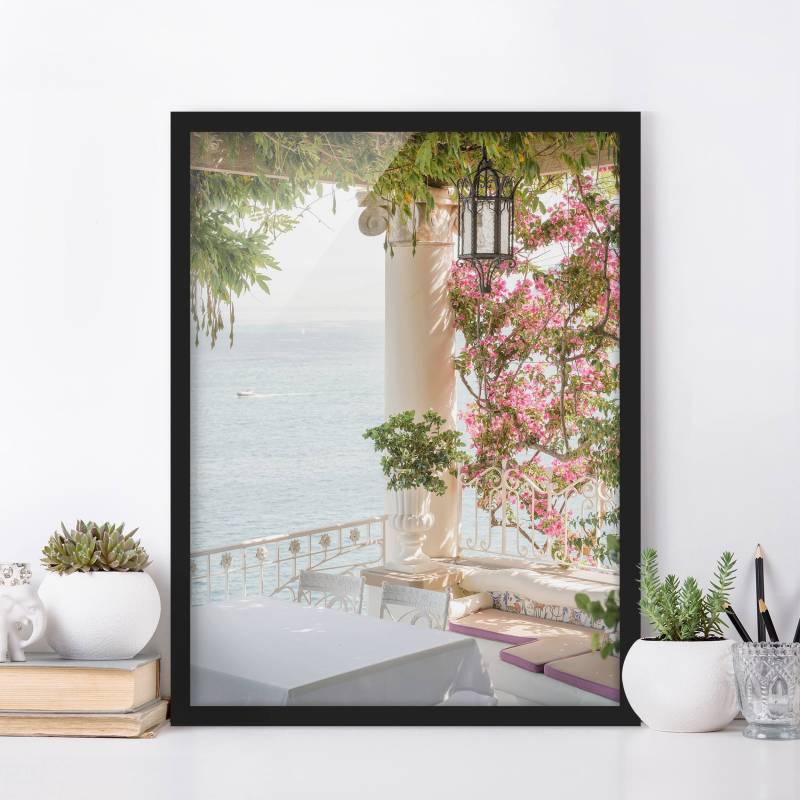 Bild mit Rahmen Italienischer Balkon