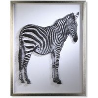 Bild Gemälde Zebra Design 80 cm x 100 cm