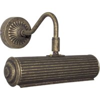 Bilderleuchte Messing B: 21,5 cm schwenkbar in Bronze E14 von Ghidini Giovanni Battista