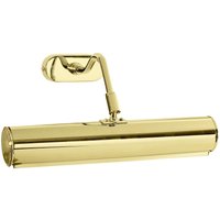 Bilderleuchte Messing B: 30 cm schwenkbar Jugendstil E14 von Ghidini Giovanni Battista