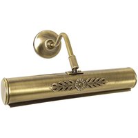 Bilderleuchte Messing B: 30 cm schwenkbar in Bronze E14 von Ghidini Giovanni Battista
