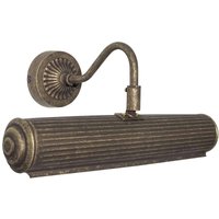 Bilderleuchte Messing B: 31,5 cm in Bronze Jugendstil E14 von Ghidini Giovanni Battista