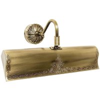Bilderleuchte Messing B: 31 cm schwenkbar in Bronze E14 von Ghidini Giovanni Battista