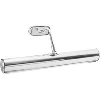Bilderleuchte schwenkbar B: 40 cm Messing E14 in Silber von Ghidini Giovanni Battista