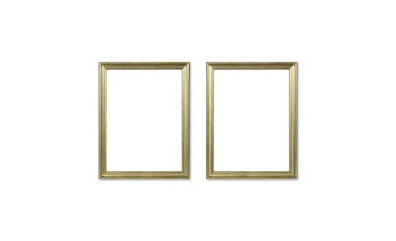 Bilderrahmen 18x24 cm  2er-Set   ¦ silber ¦ Glas ¦ Maße (cm): B: 18 H: 24 T: 1.3 Accessoires > Bilderrahmen - Höffner