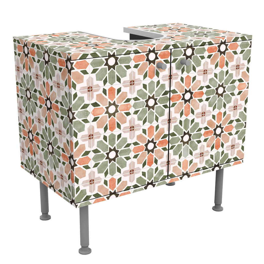 Bilderwelten WASCHBECKENUNTERSCHRANK Orange