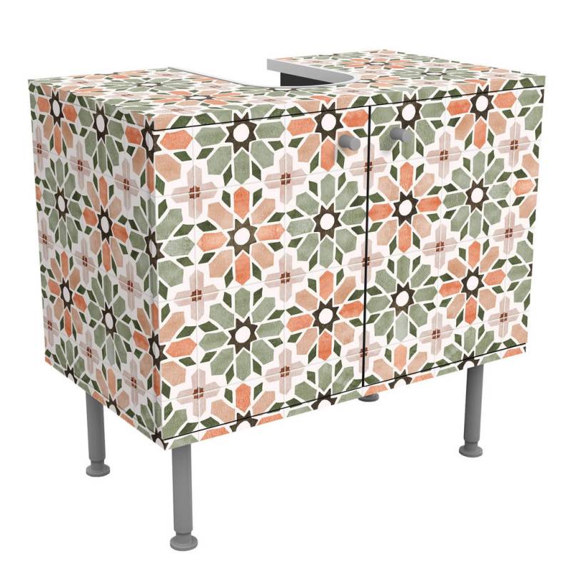 Bilderwelten WASCHBECKENUNTERSCHRANK Orange