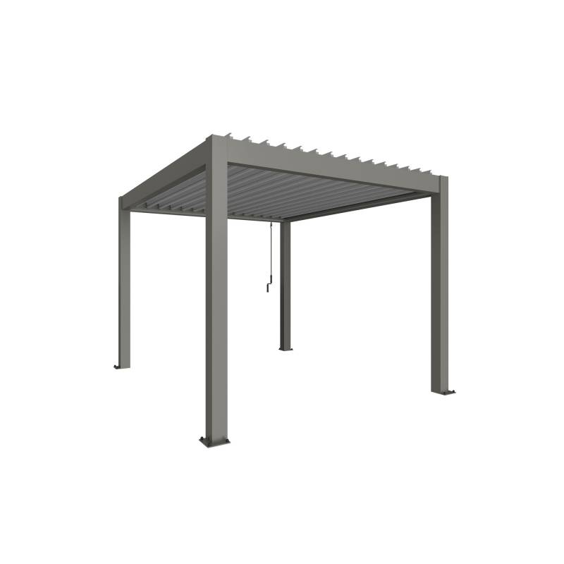 Biohort Pergola Gr. 3 x 3,5 quarzgrau 312 x 376,5 cm