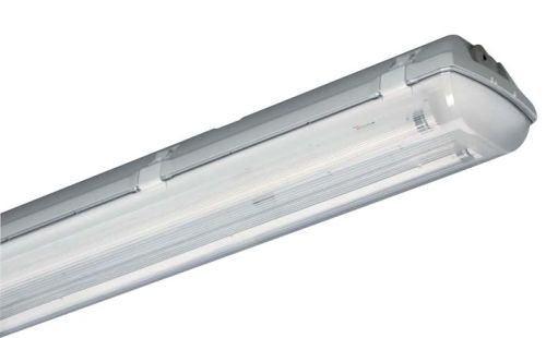 Bioledex® DOLTA Feuchtraumleuchte, Fassung, Leiste für 2x 60CM LED Röhre T8 / G13 Wannenleuchte Wasserschutz IP66