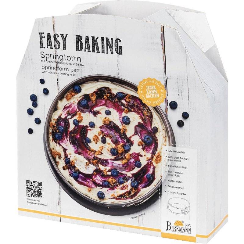 Birkmann - EASY BAKING - Springform - D:24cm - mit einem Boden