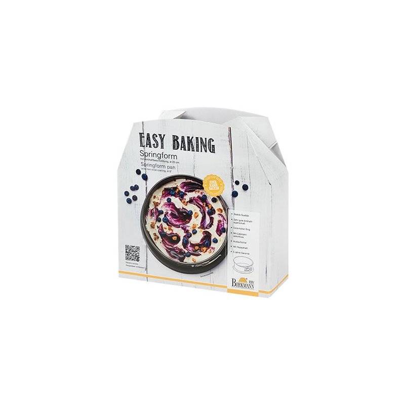 Birkmann - EASY BAKING - Springform - mit extra hohem Rand - D:20cm - H:9cm
