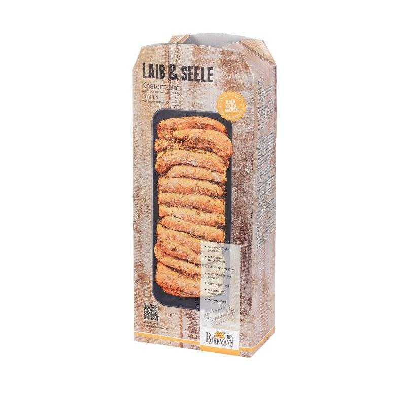 Birkmann - LAIB & SEELE - Kastenform - 30cm - ca. 2500ml - Emaillebeschichtung