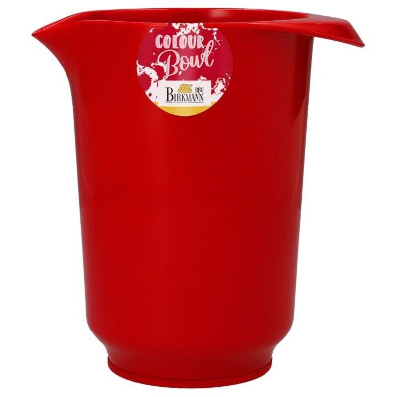 Birkmann - Rühr und Servierschüssel - Rot - 1 Liter
