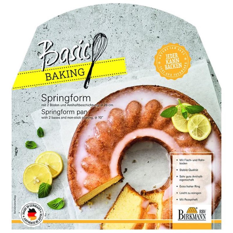 Birkmann - Springform mit zwei Böden - 26 cm