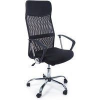 Bürostuhl Dakar mit Armlehne, Schwarz