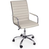 Bürostuhl Perth aus Kunstleder, Taupe