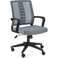Bürostuhl Roman mit Armlehne, Grau