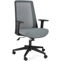 Bürostuhl Wesley mit Armlehne, Grau